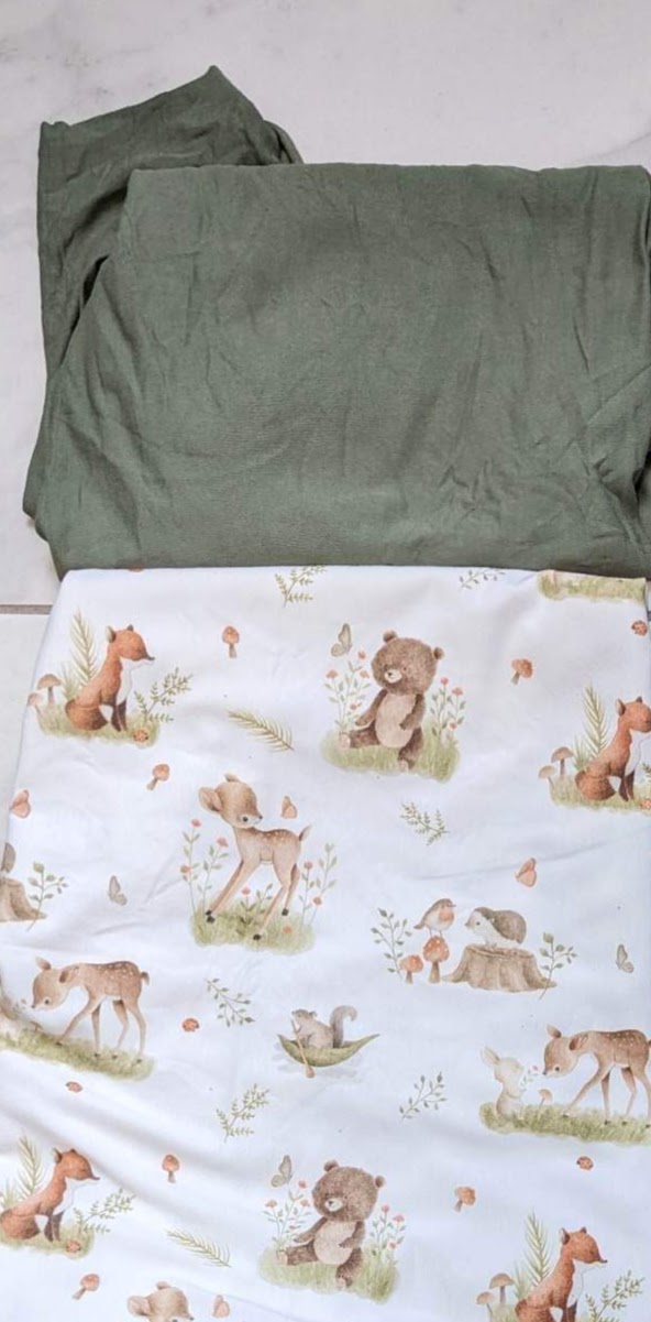 Housse bébés animaux de la forêt